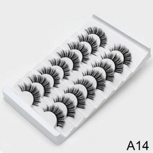 Load image into Gallery viewer, SEXYSHEEP 4/8 pairs 3D Mink Lashes Natural False Eyelashes Dramatic Volume Fake Lashes Makeup Eyelash Extension Silk Eyelashes