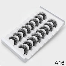 Load image into Gallery viewer, SEXYSHEEP 4/8 pairs 3D Mink Lashes Natural False Eyelashes Dramatic Volume Fake Lashes Makeup Eyelash Extension Silk Eyelashes