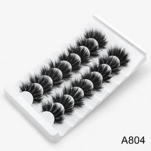 Load image into Gallery viewer, SEXYSHEEP 4/8 pairs 3D Mink Lashes Natural False Eyelashes Dramatic Volume Fake Lashes Makeup Eyelash Extension Silk Eyelashes