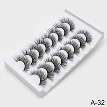 Load image into Gallery viewer, SEXYSHEEP 4/8 pairs 3D Mink Lashes Natural False Eyelashes Dramatic Volume Fake Lashes Makeup Eyelash Extension Silk Eyelashes