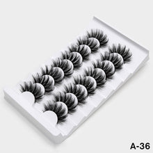 Load image into Gallery viewer, SEXYSHEEP 4/8 pairs 3D Mink Lashes Natural False Eyelashes Dramatic Volume Fake Lashes Makeup Eyelash Extension Silk Eyelashes