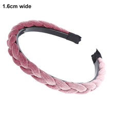 Load image into Gallery viewer, MOLANS Hair Accessories Wide Shiny Weaving Hairbands Braided