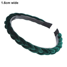 Load image into Gallery viewer, MOLANS Hair Accessories Wide Shiny Weaving Hairbands Braided