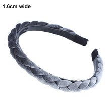 Load image into Gallery viewer, MOLANS Hair Accessories Wide Shiny Weaving Hairbands Braided