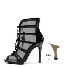 Load image into Gallery viewer, Woman High Top Latin Dance Sandals
