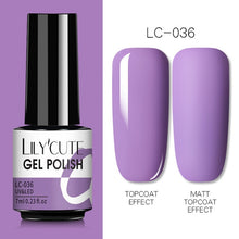 Load image into Gallery viewer, LILYCUTE Nails Gel Polish For Base Top Coat Soak Off