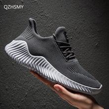 Load image into Gallery viewer, Mesh Men Breathable White Trendy Sneakers