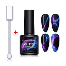 Load image into Gallery viewer, LEMOOC Cat Eye Nail Gel Polish Varnishes Soak Off