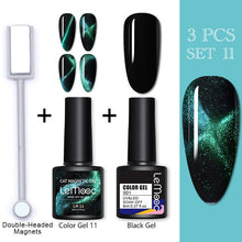 Load image into Gallery viewer, LEMOOC Cat Eye Nail Gel Polish Varnishes Soak Off