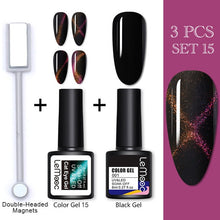 Load image into Gallery viewer, LEMOOC Cat Eye Nail Gel Polish Varnishes Soak Off
