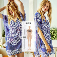 Load image into Gallery viewer, CUPSHE Bikini Cover Up with Fringe Trim