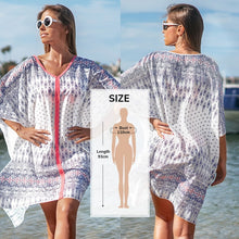 Load image into Gallery viewer, CUPSHE Bikini Cover Up with Fringe Trim
