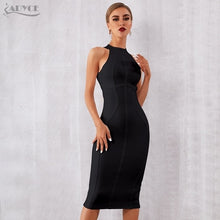 Load image into Gallery viewer, ADYCE 2021 New Summer White Women Bodycon Bandage Dress Elegant Tank Sexy Sleeveless Club Celebrity Evening Runway Party Dresses