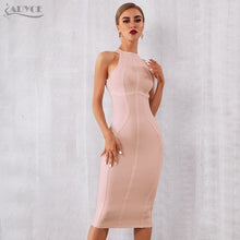 Load image into Gallery viewer, ADYCE 2021 New Summer White Women Bodycon Bandage Dress Elegant Tank Sexy Sleeveless Club Celebrity Evening Runway Party Dresses