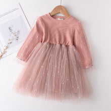 Load image into Gallery viewer, Bear Leader Long Sleeve Sweater Dress Princess Girl Clothes Tutu