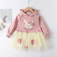 Load image into Gallery viewer, Bear Leader Long Sleeve Sweater Dress Princess Girl Clothes Tutu
