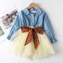 Load image into Gallery viewer, Bear Leader Long Sleeve Sweater Dress Princess Girl Clothes Tutu