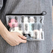 Load image into Gallery viewer, Waterproof Laser Cosmetic Bags Women Neceser Make Up Bag PVC Pouch Wash Toiletry Bag Travel Organizer Case Mujer Bolsas