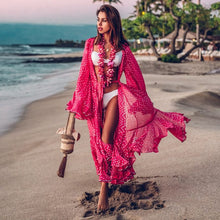 Load image into Gallery viewer, Bikini Cover Up Kimono
