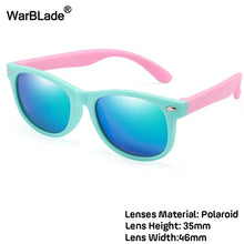 Load image into Gallery viewer, WarBlade New Kids Polarized Sunglasses TR90 Boys Girls Sun Glasses Silicone Safety Glasses Gift For Children Baby UV400 Eyewear