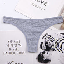 Load image into Gallery viewer, Cotton Low-waisted Seamless Pantie Briefs