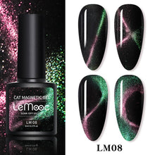 Load image into Gallery viewer, LEMOOC Cat Eye Nail Gel Polish Varnishes Soak Off