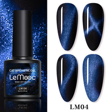 Load image into Gallery viewer, LEMOOC Cat Eye Nail Gel Polish Varnishes Soak Off
