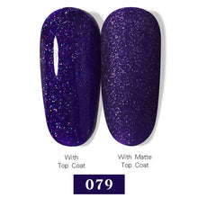 Load image into Gallery viewer, LEMOOC Nail Gel Polish Varnishes Glitter Sequins Soak Off