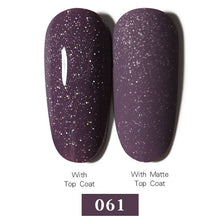 Load image into Gallery viewer, LEMOOC Nail Gel Polish Varnishes Glitter Sequins Soak Off