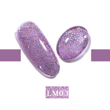 Load image into Gallery viewer, LEMOOC Nail Gel Polish Varnishes Glitter Sequins Soak Off