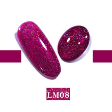 Load image into Gallery viewer, LEMOOC Nail Gel Polish Varnishes Glitter Sequins Soak Off