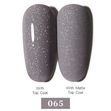 Load image into Gallery viewer, LEMOOC Nail Gel Polish Varnishes Glitter Sequins Soak Off