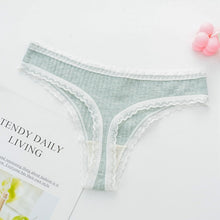 Load image into Gallery viewer, Sexy Lingerie Women's Cotton G-String Thong Panties String Underwear Women Briefs Pants Intimate Ladies Low-Rise 1 piece