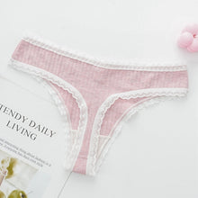 Load image into Gallery viewer, Sexy Lingerie Women's Cotton G-String Thong Panties String Underwear Women Briefs Pants Intimate Ladies Low-Rise 1 piece