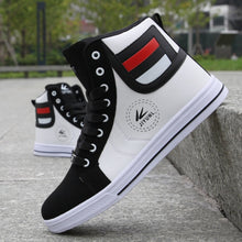 Load image into Gallery viewer, Men's Skateboarding Shoes High Top Leisure Sneakers Breathable Street Shoes Sports Shoes Hip Hop Walking Shoes Chaussure Homme