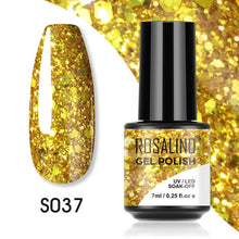 Load image into Gallery viewer, ROSALIND Nail Polish Red Nude Series Polish All For Manicure Nails Art Semi Permanent Gel UV LED Soff Off Hybrid Varnishes