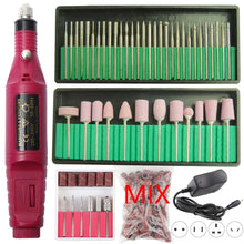 Load image into Gallery viewer, Professional Electric Nail Drill Machine Pedicure Manicure Drill Set Milling Cutters Set Nail File 20000RPM Polishing Equipment
