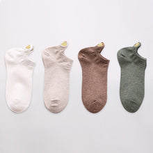 Load image into Gallery viewer, Fashion Socks Woman 2021 New Spring 4 Pairs Ankle Girls Cotton Color Novelty Women Fashion Cute Heart Casual Funny Sock Autumn