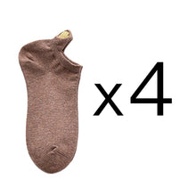 Load image into Gallery viewer, Fashion Socks Woman 2021 New Spring 4 Pairs Ankle Girls Cotton Color Novelty Women Fashion Cute Heart Casual Funny Sock Autumn