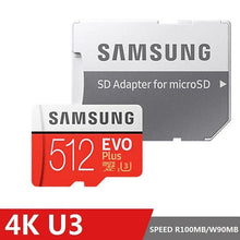 Load image into Gallery viewer, SAMSUNG EVO+ Micro SD 32G SDHC 80mb/s Grade Class10 Memory Card C10 UHS-I TF/SD Cards Trans Flash SDXC 64GB 128GB for shipping