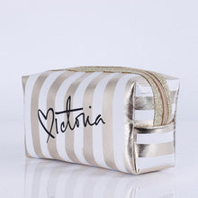 Load image into Gallery viewer, Waterproof Laser Cosmetic Bags Women Neceser Make Up Bag PVC Pouch Wash Toiletry Bag Travel Organizer Case Mujer Bolsas