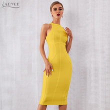 Load image into Gallery viewer, ADYCE 2021 New Summer White Women Bodycon Bandage Dress Elegant Tank Sexy Sleeveless Club Celebrity Evening Runway Party Dresses