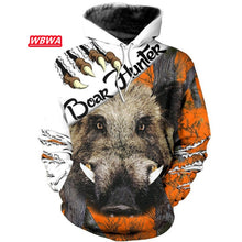 Load image into Gallery viewer, Brand Fashion Autumn lion Hoodies White Tiger Skin 3D All Over Printed Mens Sweatshirt Unisex Zip Pullover Casual Jacket