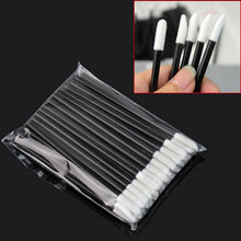 Load image into Gallery viewer, 50 Pcs Disposable Lip Brush Eyelash Makeups Brushes Lash Extension Mascara Applicator Lipstick Wands Set Cosmetic Makeup Tools