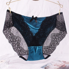 Load image into Gallery viewer, Sexy ladies panties lace transparent cotton breathable quality underwear