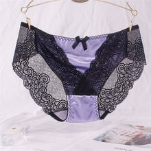 Load image into Gallery viewer, Sexy ladies panties lace transparent cotton breathable quality underwear