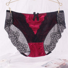 Load image into Gallery viewer, Sexy ladies panties lace transparent cotton breathable quality underwear