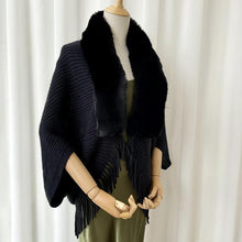 Load image into Gallery viewer, Knitted Loose Thickened Shawl Coat
