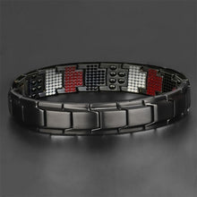 Load image into Gallery viewer, Men's Health Energy Trinity Bracelet for Arthritis Twisted Bracelet Healthy Magnetic Men's Stainless Steel Energy Therapy Magnet
