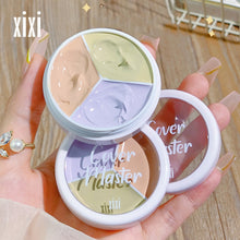 Load image into Gallery viewer, 3 Color Concealer Palette Makeup Foundation Cream Waterproof Long Lasting Contour Palette Cover Dark Circles Acne Marks Brighten
